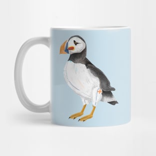 Painted Puffin Mug